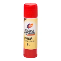 Клей-карандаш ЛУЧ "Школа творчества", 8 г, PVP основа, 29С 1735-08