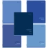Тетради ДЭК А5 48 л. КОМПЛЕКТ 5 шт. BRAUBERG, скоба, клетка, SoftTouch, "КЛАССИКА BLUE", 404913