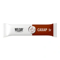 Сахар порционный OFFICE-BOX WELDAY в стиках по 5 г, 200 штук, 1 кг