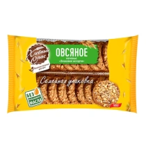 Печенье овсяное ХЛЕБНЫЙ СПАС "Злаковое ассорти" 500 г, 00-2228485