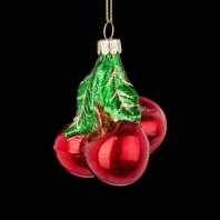Украшение ErichKrause Decor Вишенки 6.5см, стекло Украшение ErichKrause Decor Вишенки 6.5см, стекло