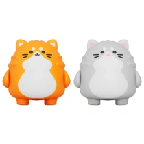 Точилка фигурная FUNSTER (ФАНСТЕР) "Пухлый кот", 1 отверстие, ассорти, 274056