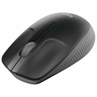 Мышь беспроводная LOGITECH M190, 2 кнопки + 1 колесо-кнопка, оптическая, черно-серая, 910-005905 Мышь беспроводная LOGITECH M190, 2 кнопки + 1 колесо-кнопка, оптическая, черно-серая, 910-005905
