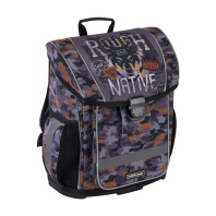 Ученический ранец с пластиковым дном ErichKrause ErgoLine® 16Л Дикая природа