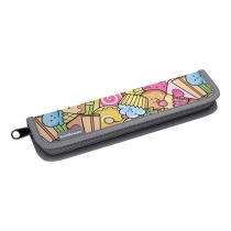 Пенал-книжка для кистей ErichKrause 60x230x30мм Sweet Paradise