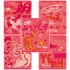 Тетради ДЭК А5 48 л. КОМПЛЕКТ 5 шт. BRAUBERG, скоба, клетка, TWIN-лак, "PINK MOOD", 404930
